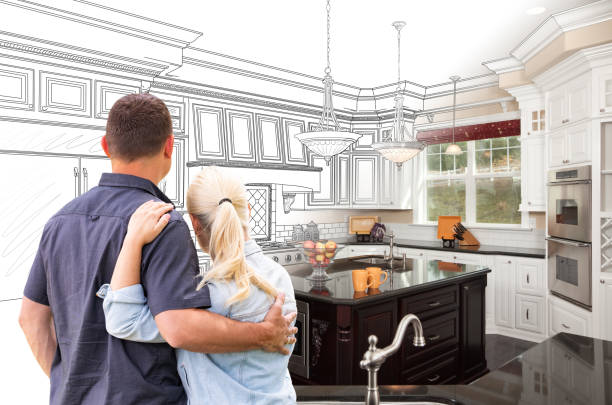 Professional Kitchen Island Installation technician working in Sun City Center, FL